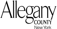 Allegany County NY Logo_Blk w-whit border-2 Allegany County NY Logo_Blk w-whit border-2